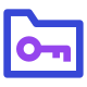 Key folder icon