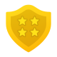 Favorites Shield 4 Stars icon