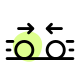 Collision of balls to recreate the existing energy icon