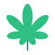 Feuille de cannabis icon