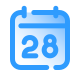 Calendario 28 icon