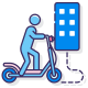 Electric Scooter icon