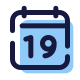 Kalender 19 icon