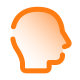 머리 프로필 icon