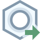 Produktionsauftrag senden icon