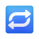 リピートボタンの絵文字 icon