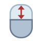 Scorrimento mouse icon