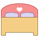 Letto matrimoniale icon