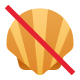 No Shellfish icon