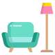 Couch And Lamp icon