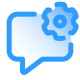 Paramètres de discussion icon