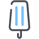 Blauer Eis-Pop icon