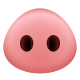 돼지코 이모티콘 icon
