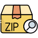 external-Zip-post-office-bearicons-outline-color-bearicons icon