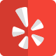 Yelp mobile app which publish crowd-sourced reviews about businesses. icon