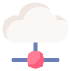 Cloud computing icon