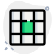 외부 사각형 상자 셀-메쉬-디자인-템플릿-레이아웃-그리드-녹색-탈-revivo icon