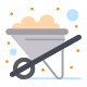 Wheelbarrow icon