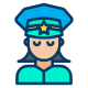 Policewoman icon