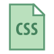 Fichier de type CSS icon