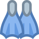 Schwimmflossen icon