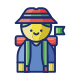 Hiking icon