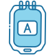 external-Blood-Bag-blood-donation-bearicons-blue-bearicons-3 icon