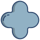 Quatrefoil icon