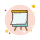 Flip chart icon