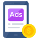 Mobile Paid Ad icon