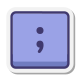 Semicolon Key icon