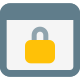 Browser Lock icon