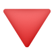 triangle-rouge-pointu-vers le bas-emoji icon