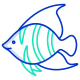 Angel Butterfly Fish icon