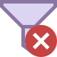 Clear Filters icon