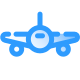 飛行機前面図 icon