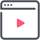film in streaming icon