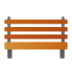 Городская скамейка icon