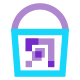 Paint Bucket With QR icon