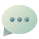 Burbuja de diálogo con puntos icon