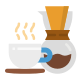 Caffè caldo icon