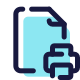Print File icon