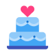 Pastel de boda icon