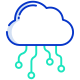 Cloud computing icon