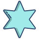 6 Point Star icon