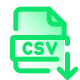 エクスポートCSV icon