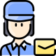 Postwoman icon