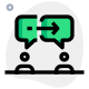 Peers forwarding chat message over a instant messenger icon