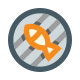 Grilled fish icon