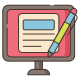 Blogging icon